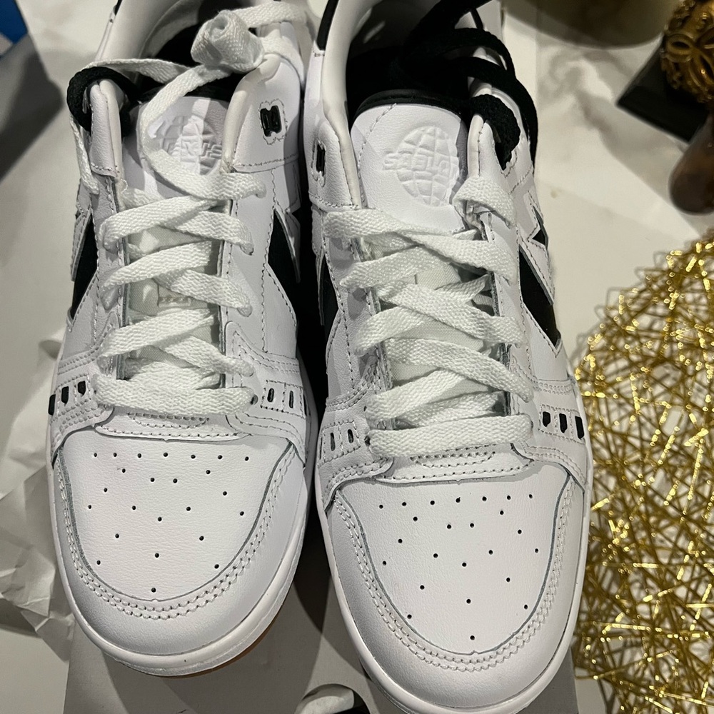 White and Black Sneakers